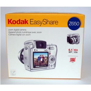 Kodak Z650 camera packaging