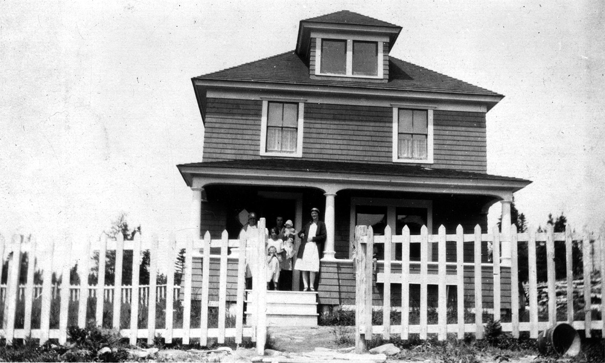 Maid Belin's house, across the street from the Burke house